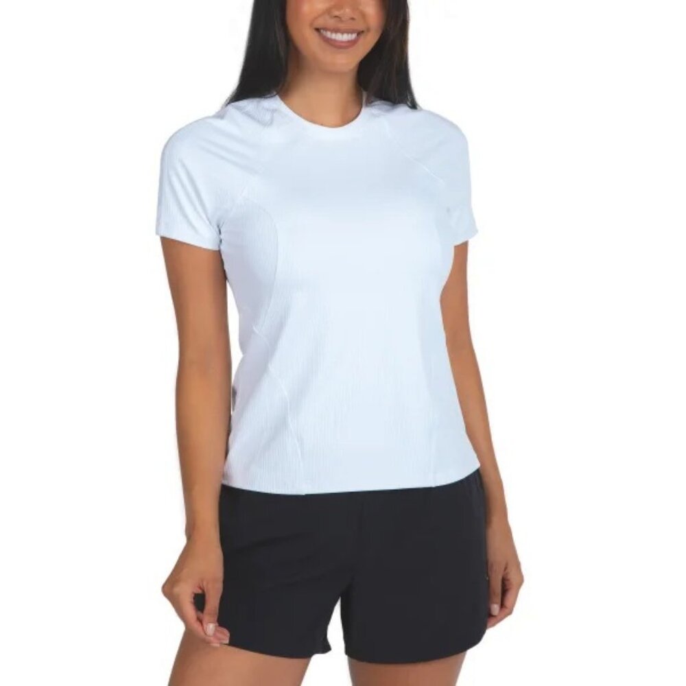 Spyder Women's‎ Ribbed Short Sleeve Tee